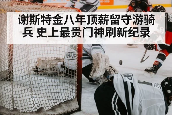 hockey goalie save